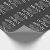 フィットネス重量挙げセッションのユーモアのスポーツアスリート ラッピングペーパー (角)