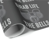 フィットネス重量挙げセッションのユーモアのスポーツアスリート ラッピングペーパー (ロールコーナー)