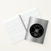 フィットネス重量研修ジャーナル ノートブック (内部)