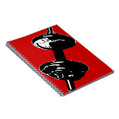 フィットネス重量 ノートブック (右側)