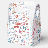 フィットネス関連シンボルの背景 フェイバーボックス (オープン)