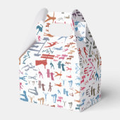 フィットネス関連シンボルの背景 フェイバーボックス (正面サイド)