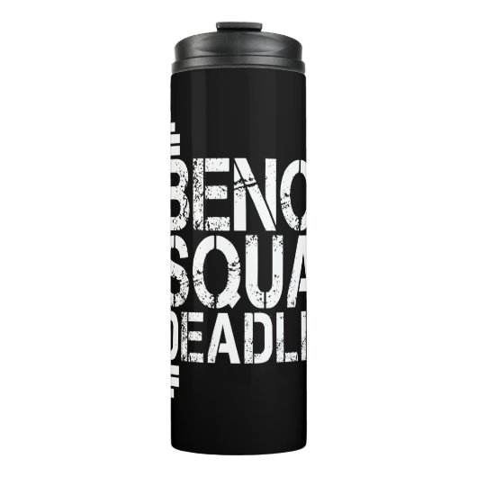 フィットネス1000のLbsのベンチの隠れ家のDeadlift Powerliftの タンブラー (正面)