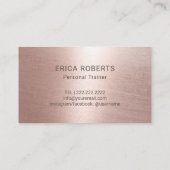 フィットネス5クラスパスバラ金ゴールドロイヤリティ ロイヤリティカード (裏面)