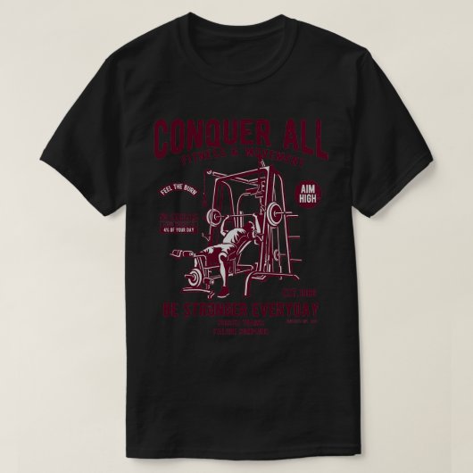 フィットネス9 Tシャツ (デザイン正面)