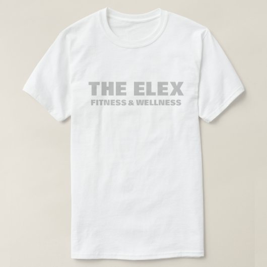 フィットネス&ウェルネスTシャツ Tシャツ (デザイン正面)