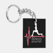 フィットネス キーホルダー (正面左)