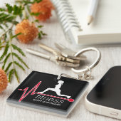 フィットネス キーホルダー (正面右)