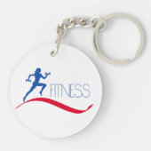 フィットネス キーホルダー (裏面)