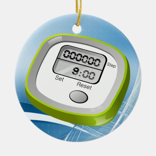 フィットネス! セラミックオーナメント (正面)