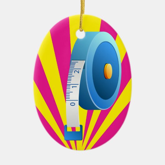 フィットネス! セラミックオーナメント (正面)