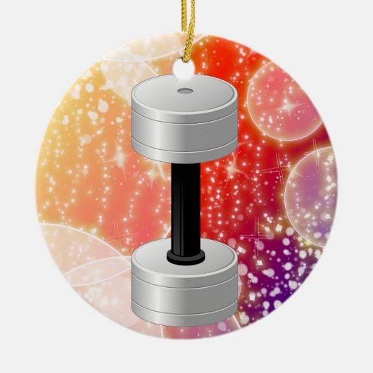 フィットネス! セラミックオーナメント (正面)