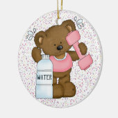 フィットネス! セラミックオーナメント (左)