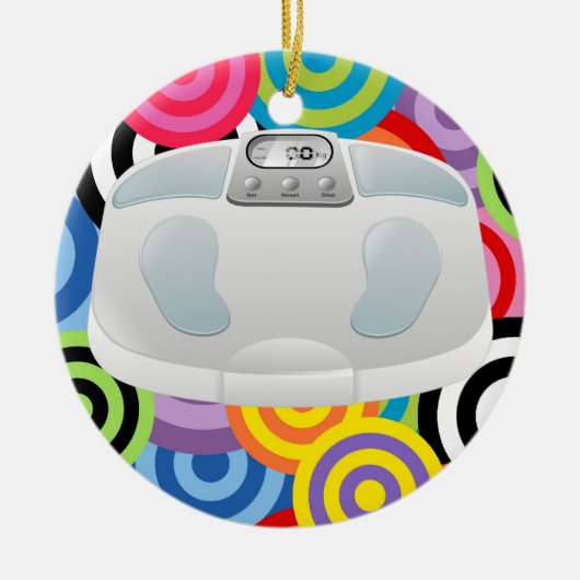 フィットネス! セラミックオーナメント (正面)