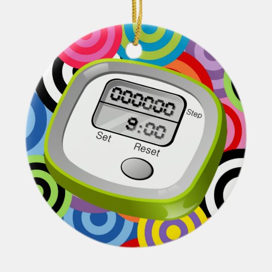 フィットネス! セラミックオーナメント (正面)