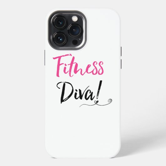 「フィットネス・ディヴァ!」 iPhoneケース (裏面)