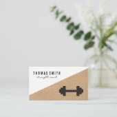 フィットネス | パーソナルトレーナーコーチ 名刺 (スタンド正面)