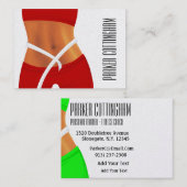 フィットネス-パーソナルトレーナー- SRF 名刺 (正面/裏面)