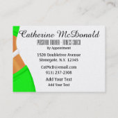 フィットネス-パーソナルトレーナー- SRF 名刺 (裏面)