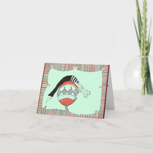 フィットネス ホリデー カード (正面)