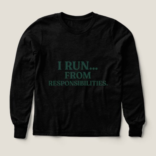 フィットネス ユーモア Tシャツ (デザイン正面)