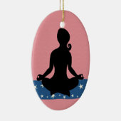 フィットネス!ヨガ – SRF セラミックオーナメント (右)