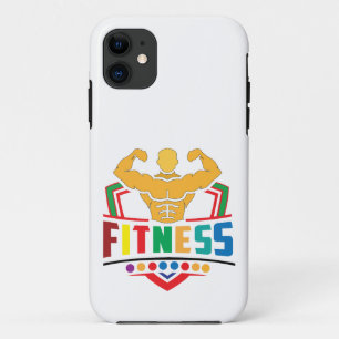 フィットネス ライフスタイル - ハードにトレーニングして強く生きる iPhone 11 ケース