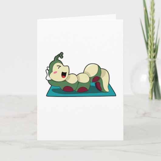 フィットネス・ワークアウトのケータピラー カード (正面)