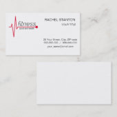 フィットネス 名刺 (正面/裏面)