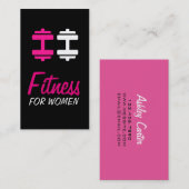 フィットネス 名刺 (正面/裏面)