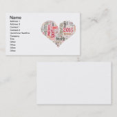 フィットネス 名刺 (正面/裏面)