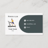 フィットネス 名刺 (裏面)