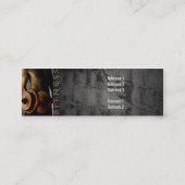 フィットネス – 名刺 (裏面)