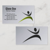 フィットネス-名刺 名刺 (正面/裏面)