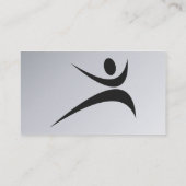 フィットネス-名刺 名刺 (裏面)