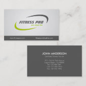 フィットネス-名刺 名刺 (正面/裏面)