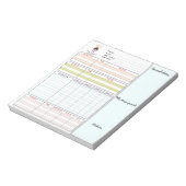 フィットネス:自分で行う;やる気を起こさせるプランナー ノートパッド (回転)