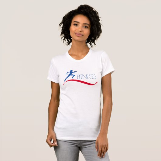 フィットネス Tシャツ (正面フル)