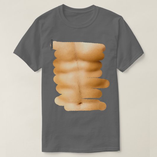 フィットネスabs tシャツ (デザイン正面)