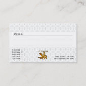 フィットネスIII -名刺 名刺 (裏面)