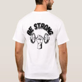 フィットネスTシャツ Tシャツ (裏面)