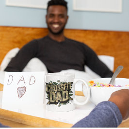 フィットファースト暗いカモフラージクロスフィットマグカップ コーヒーマグカップ