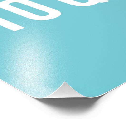 フィットフィットネスおもしろい引用文ブルーホワイト フォトプリント            (角)