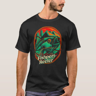 フィッペルトレエラー海ライフスタイルシーフュアーズ魚釣り Tシャツ