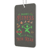 フィッメリーマスとハッピーニューリアクリスマスジム カーエアーフレッシュナー (左)