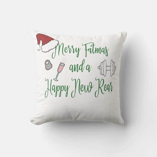 フィッメリーマスとハッピーニューリア クッション (正面)