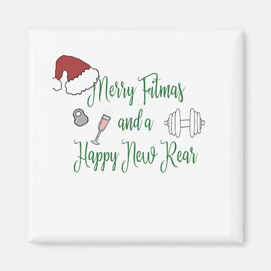 フィッメリーマスとハッピーニューリア マグネット (正面)