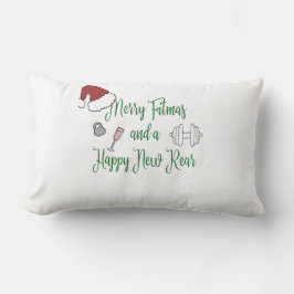 フィッメリーマスとハッピーニューリア ランバークッション