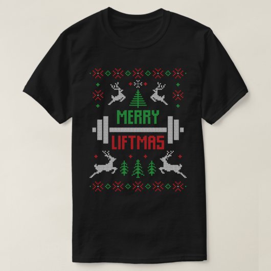フィッメリーマス醜いクリスマス Tシャツ (デザイン正面)