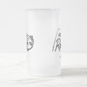 フィッ保シュ父の日の名前をカスタムするマグをリール フロストグラスビールジョッキ (中央)